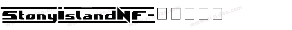 StonyIslandNF字体转换