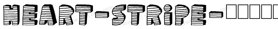 Heart-Stripe字体转换