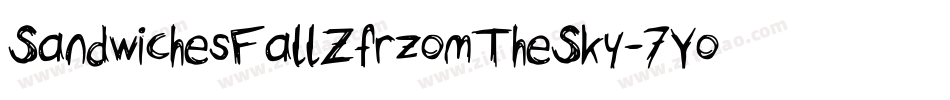 SandwichesFallZfrzomTheSky-7Yo4字体转换