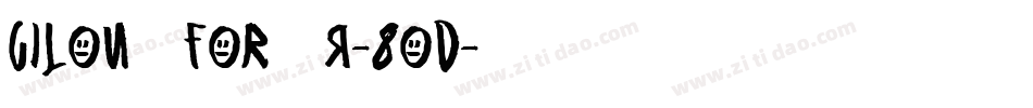 CfILoveUglyFontsRegular-8xoD字体转换