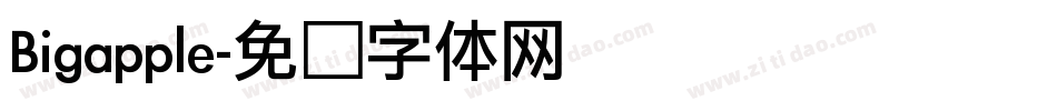 Bigapple字体转换
