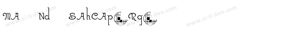 MacondoSwashCaps-Reg字体转换