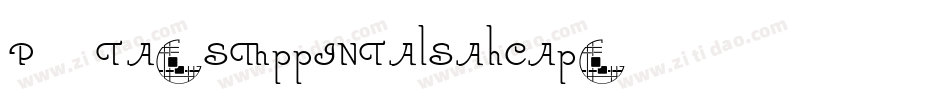 Poetica-SuppInitialSwashCaps字体转换
