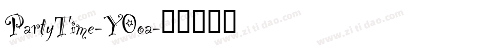 PartyTime-Y0oa字体转换
