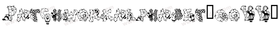 Patchworkalphabet-qoVV字体转换