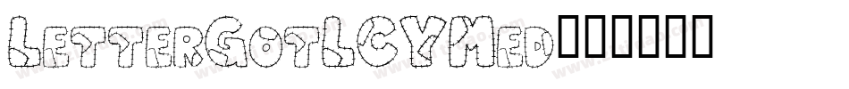 LetterGotLCYMed字体转换