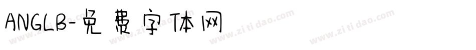 ANGLB字体转换