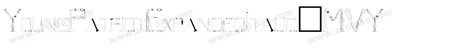 YoungPatriotExpandedItalic-MVY2n字体转换