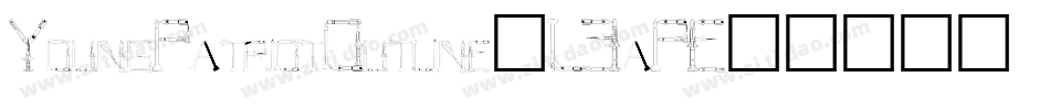 YoungPatriotOutline-L3aPE字体转换