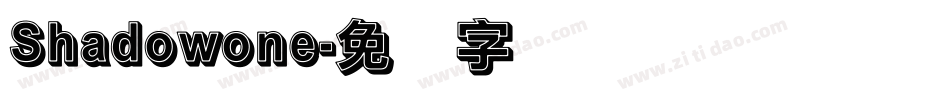 Shadowone字体转换
