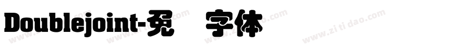 Doublejoint字体转换