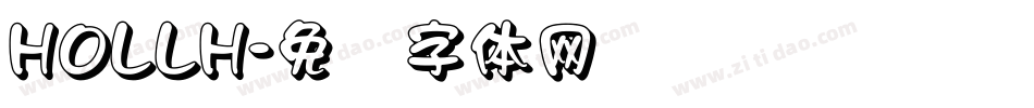HOLLH字体转换