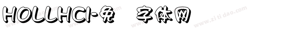 HOLLHCI字体转换