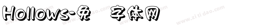 Hollows字体转换