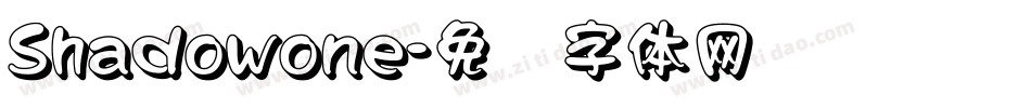Shadowone字体转换