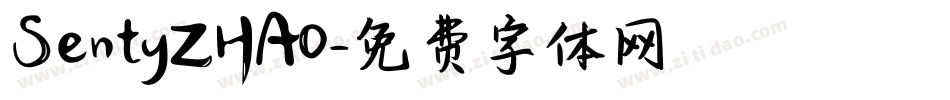 SentyZHAO字体转换