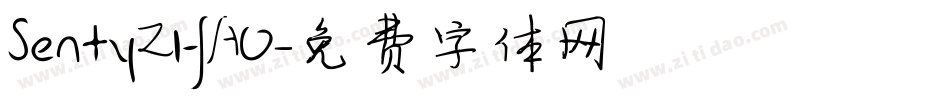 SentyZHAO字体转换