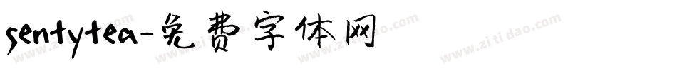 sentytea字体转换