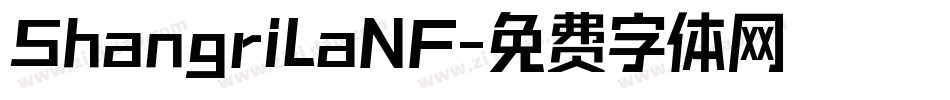 ShangriLaNF字体转换