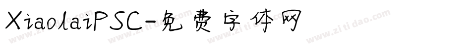 XiaolaiPSC字体转换