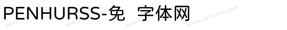 PENHURSS字体转换