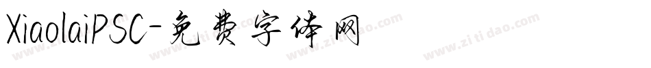 XiaolaiPSC字体转换