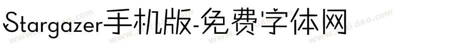 Stargazer手机版字体转换