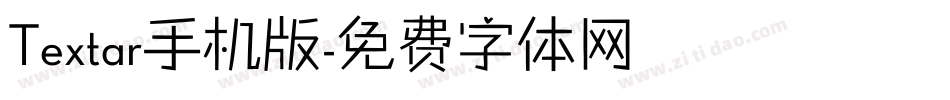 Textar手机版字体转换