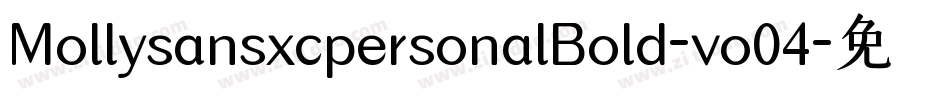 MollysansxcpersonalBold-vo04字体转换
