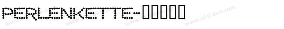 Perlenkette字体转换