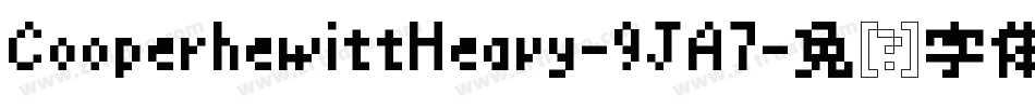 CooperhewittHeavy-9JA7字体转换