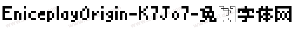 EniceplayOrigin-K7Jo7字体转换