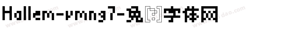 Hallem-vmng7字体转换