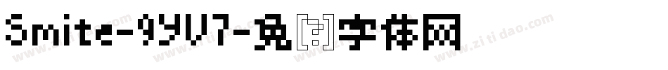 Smite-9YV7字体转换