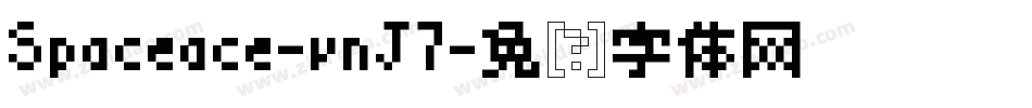 Spaceace-vnJ7字体转换