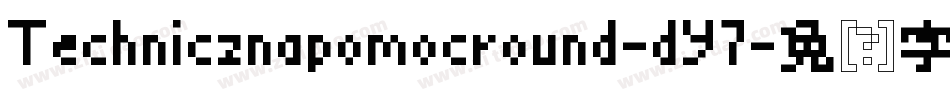 Technicznapomocround-dY7字体转换
