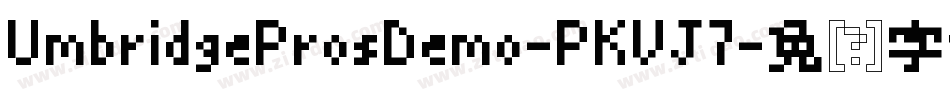 UmbridgeProsDemo-PKVJ7字体转换