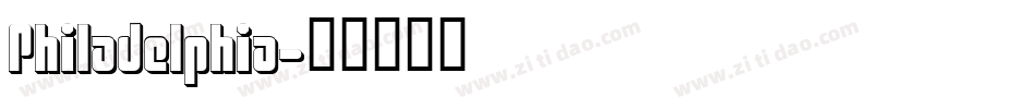 Philadelphia字体转换