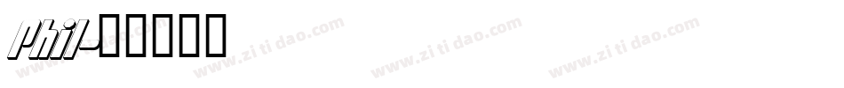 Phil字体转换