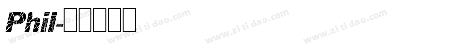 Phil字体转换