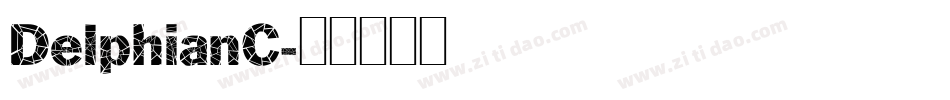 DelphianC字体转换