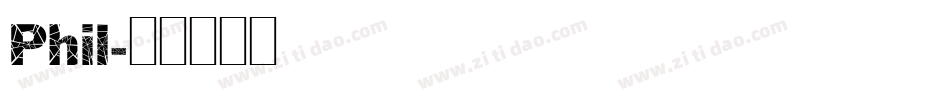 Phil字体转换