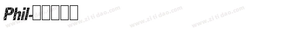 Phil字体转换