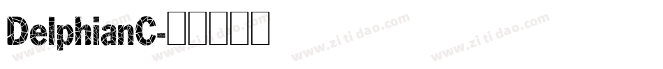 DelphianC字体转换