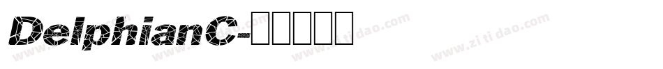 DelphianC字体转换