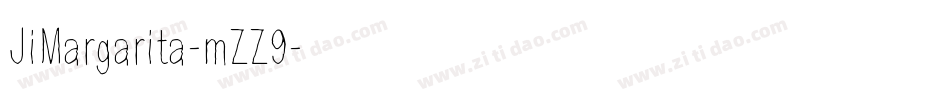 JiMargarita-mZZ9字体转换