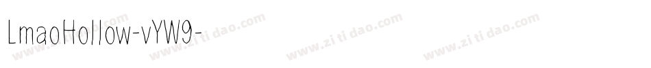 LmaoHollow-vYW9字体转换