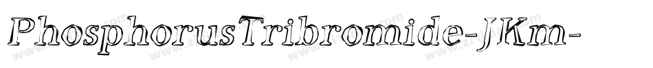 PhosphorusTribromide-JKm字体转换