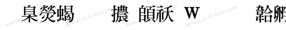 華康粗明體转换器字体转换