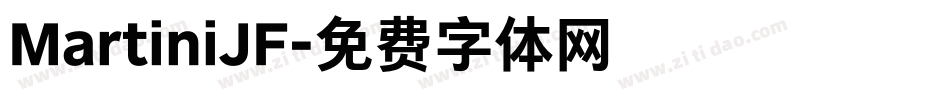 MartiniJF字体转换